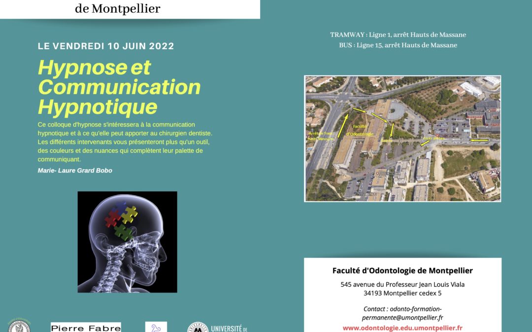 Colloque à la Faculté d’Odontologie de Montpellier